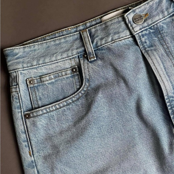 CM292 - Coach Long Denim Skirt - Picture 4 of 11